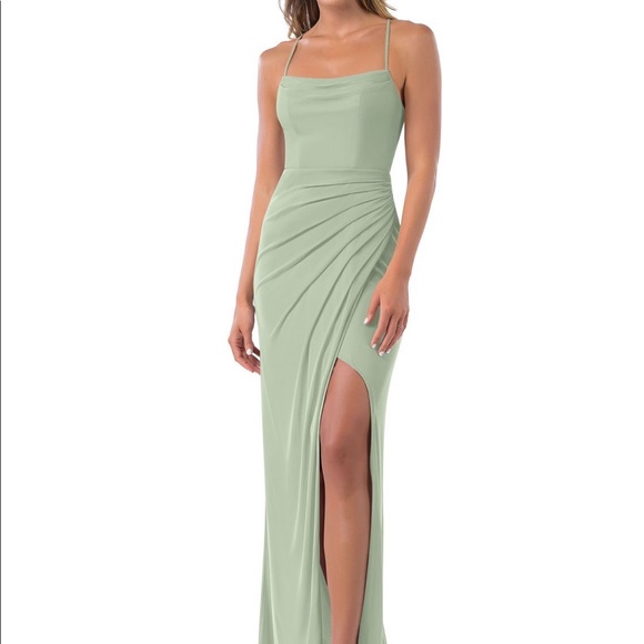 Azazie Dresses & Skirts - Sage Bridesmaid Dress